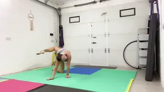 Splits stretching #4