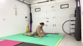 Splits stretching #8