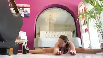 Leg Stretching in the salon #10