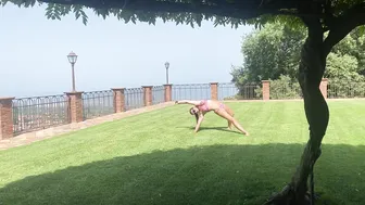 Garden yoga in Sicily #10