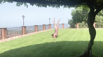 Garden yoga in Sicily #7