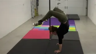 Scorpion handstand