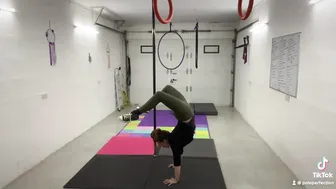 Scorpion handstand #10