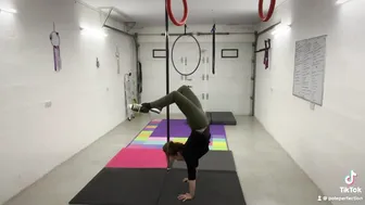 Scorpion handstand #8