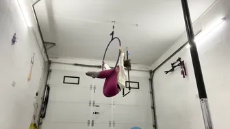 Aerial hoop transition #3