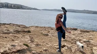 Bow and arrow at the sea #1