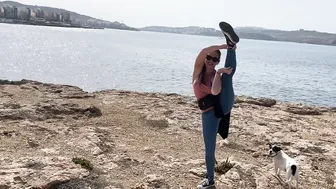 Bow and arrow at the sea #9