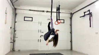 Aerial hoop play №2 #10