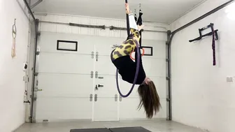 Aerial hoop play №2 #3