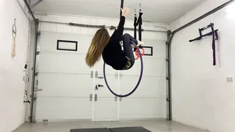 Aerial hoop play №2 #7