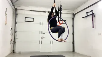 Aerial hoop play №2 #8