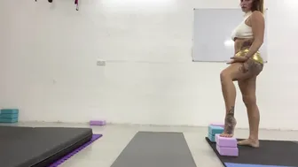 Day 1 journey to straddle lift handstand #10