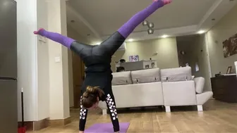 Handstand practice #1