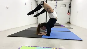 Solo acro and splits #9