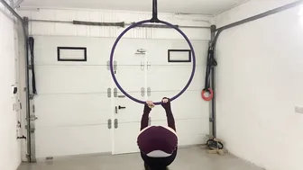 Todays aerial hoop training #2