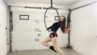 Todays aerial hoop training #6