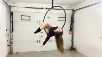 Todays aerial hoop training #7