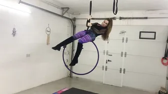 Todays Aerial Hoop #10