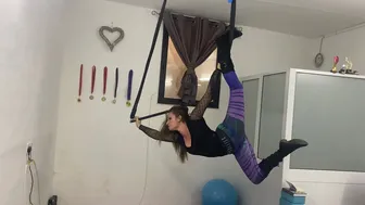 Todays trapeze tricks