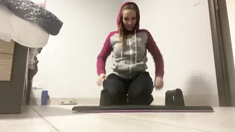 Testing this press up board #3