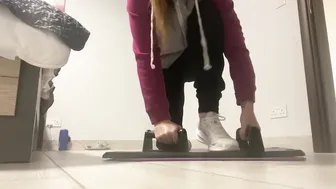 Testing this press up board #4