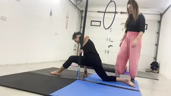 Partner stretches with Fay #10