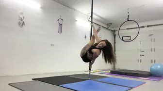 Pole flow I taught today #4