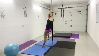 Pole somersault combo #6