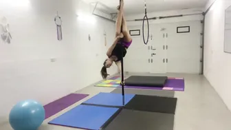 Pole somersault combo #9