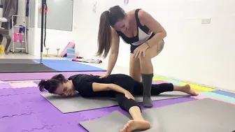 Partner stretches with ideas #10