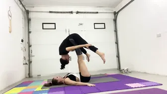 Fay’s first AcroYoga #8