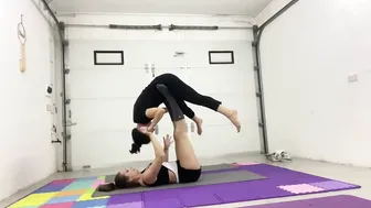 Fay’s first AcroYoga #9