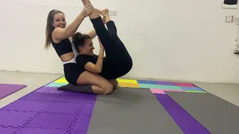 Partner stretches