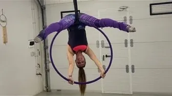 Aerial hoop play №3