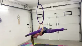 Aerial hoop play №3 #10