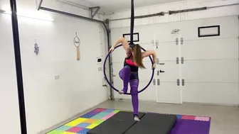 Aerial hoop play №3 #4