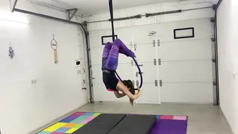 Aerial hoop play №3 #5