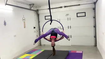 Aerial hoop play №3 #6