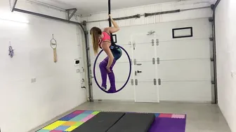 Aerial hoop play №3 #7