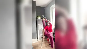 Chair stretches #4