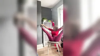 Chair stretches #5