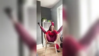 Chair stretches #7