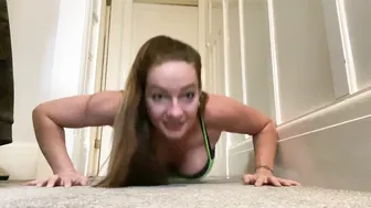 Stretch and push ups #8