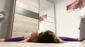 Frog pose and middle splits #5