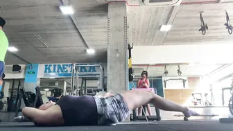 Deep lunges and splits #4