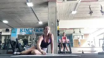 Deep lunges and splits #6