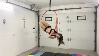 Aerial hoop play №4 #10