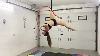 Aerial hoop play №4 #6