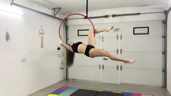 Aerial hoop play №4 #7