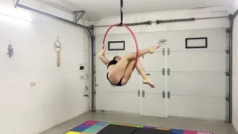 Aerial hoop play №4 #8